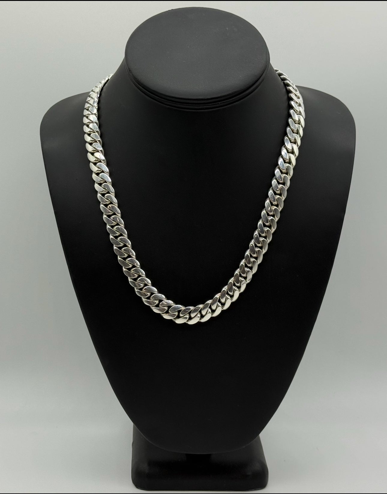Silver Miami Cuban Link Chain | 10 MM