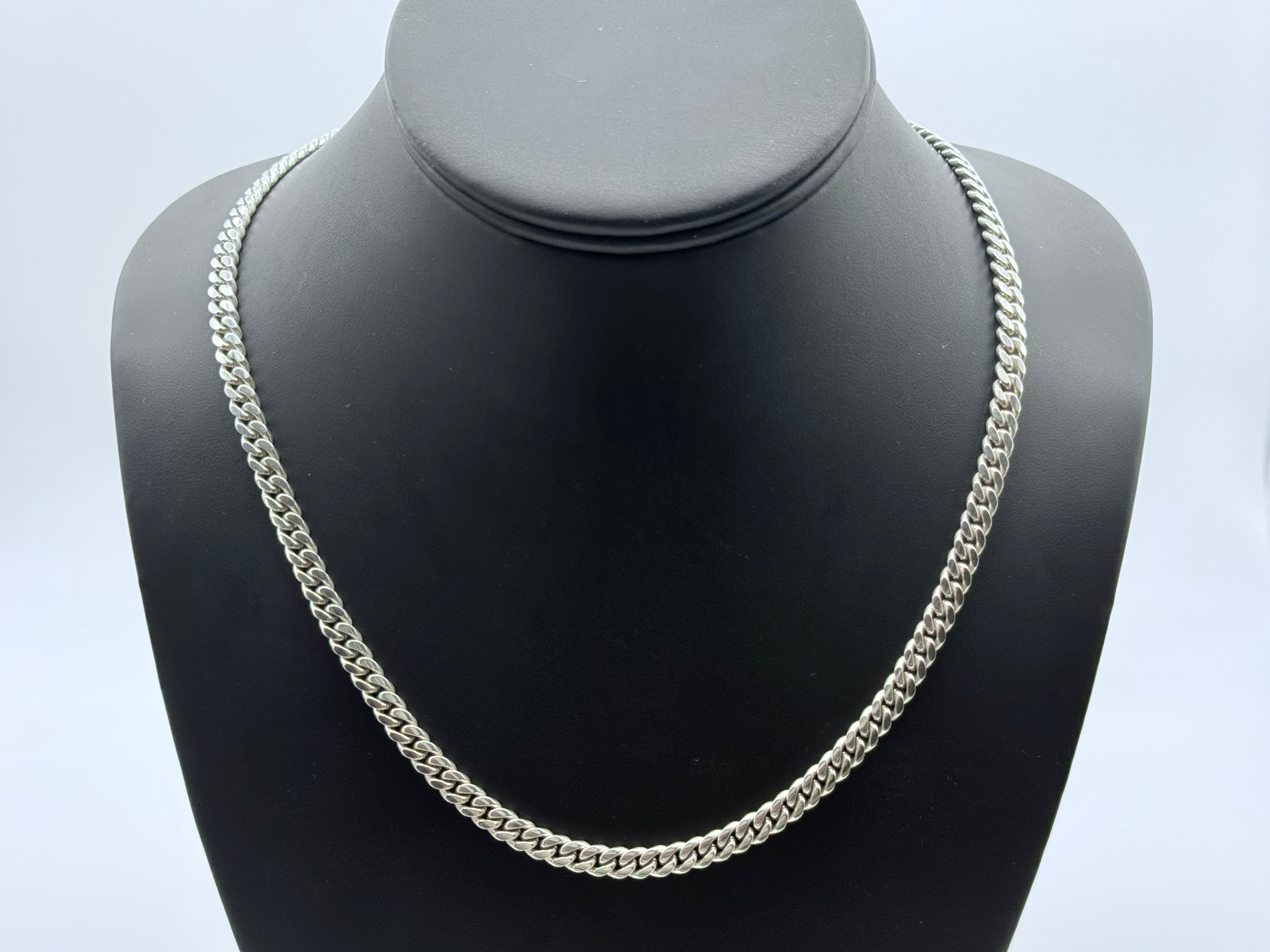 Silver Miami Cuban Link Chain | 05 MM